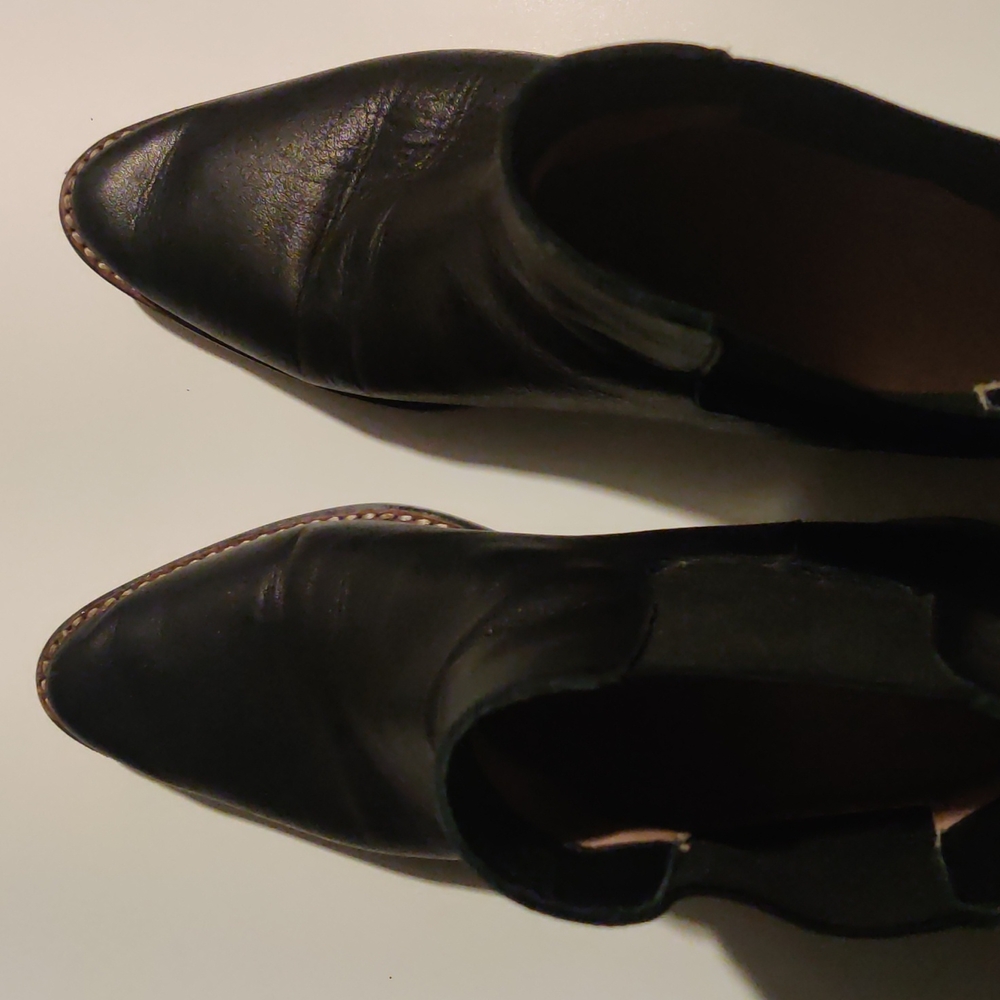 J.Crew leather chelsea boots 8.5